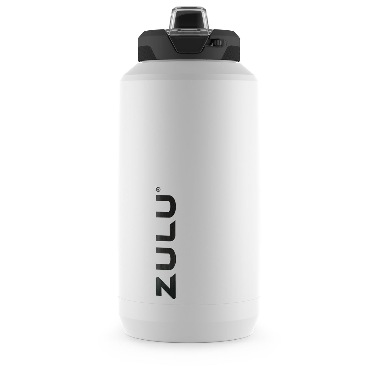  ZULU Goals 64oz Large Half Gallon Jug Water Bottle with  Motivational Time Marker, Covered Straw Spout and Carrying Handle, Perfect  for Gym, Home, and Sports, Grey : Sports & Outdoors
