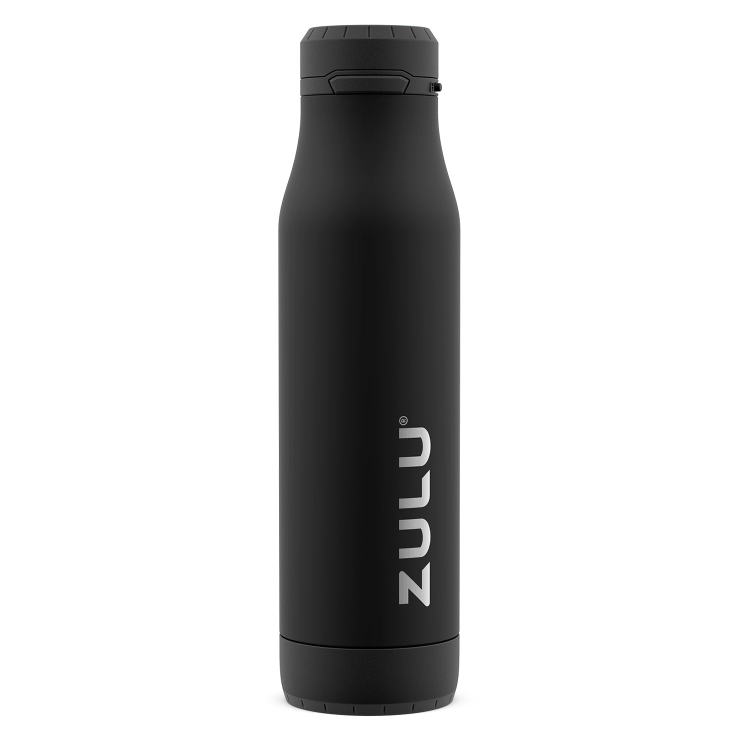  ZULU Swift Stainless Steel Vacuum Insulated Water Bottle with  Covered Silicone Straw, 32oz (Black) : Home & Kitchen