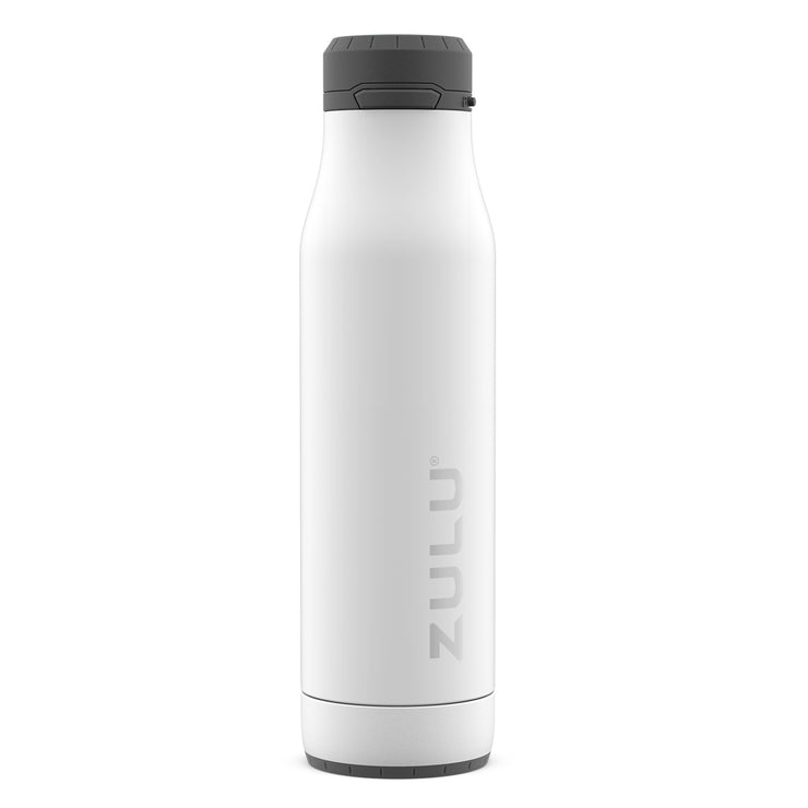 ZULU Ace Vacuum Insulated Stainless Steel Water Bottle with Leak-Proof  Locking Lid and Removable Base, 24oz Bottle - Yahoo Shopping