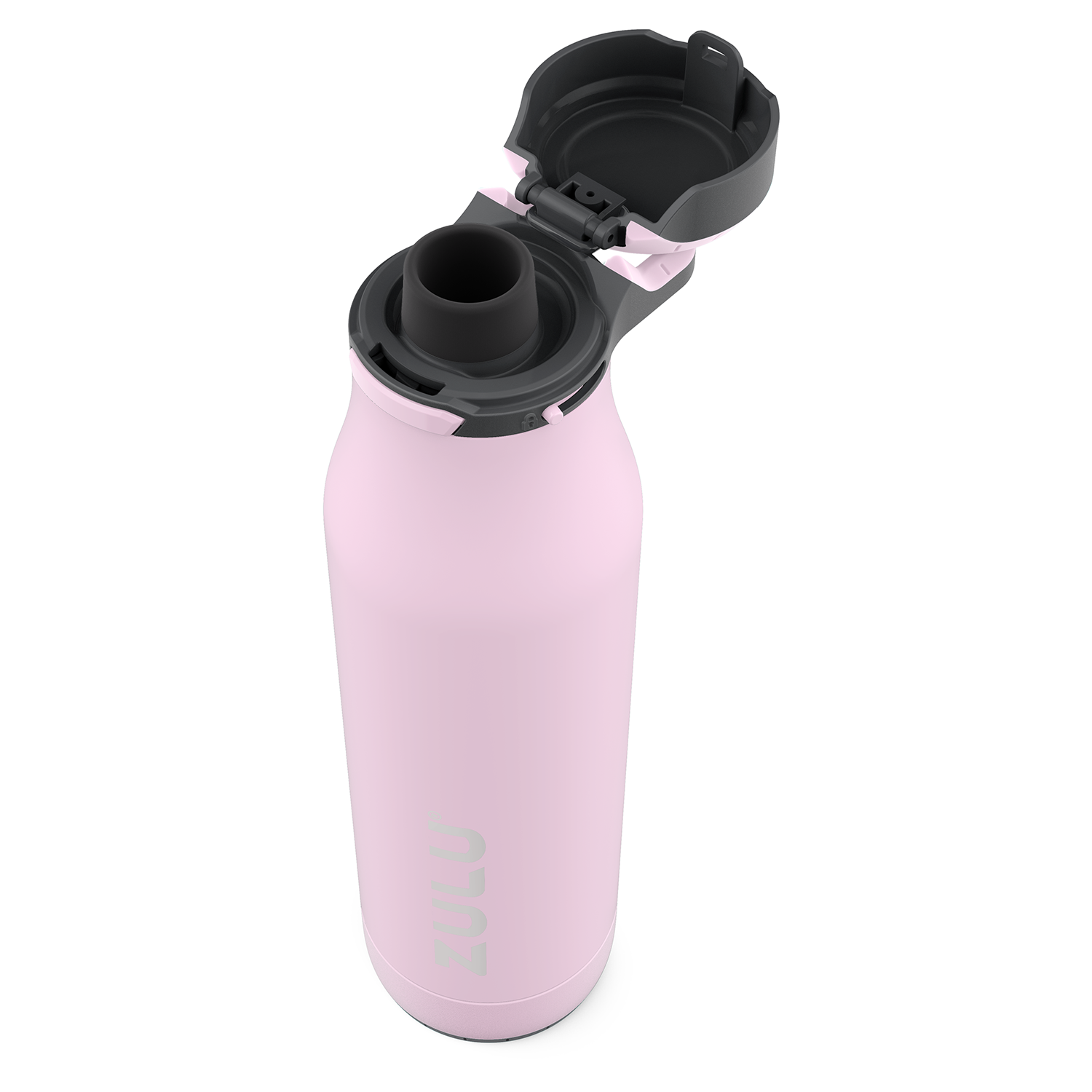 How To Reattach The Flip-Lid Of The Zulu Athletic Echo 12 Ounce Vacuum  Insulated Steel Water Bottle 